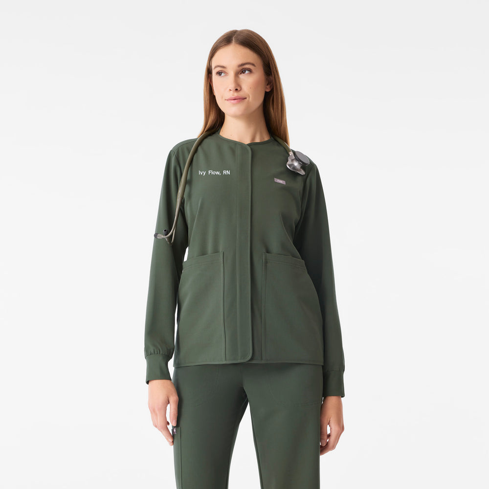 Women's Moss Claire Scrub Jacket