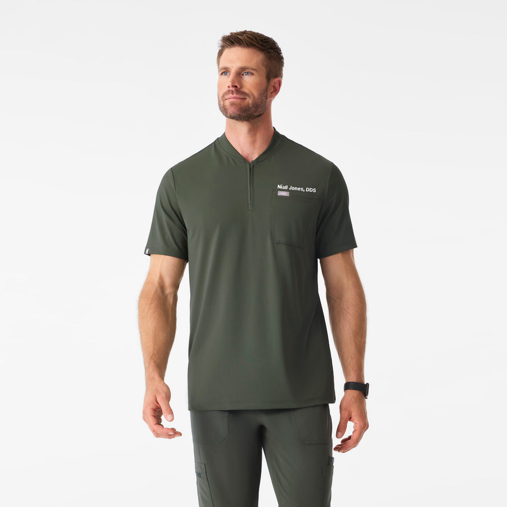 Men's Moss Dawes FlexKnit - ¼ Zip Scrub Top