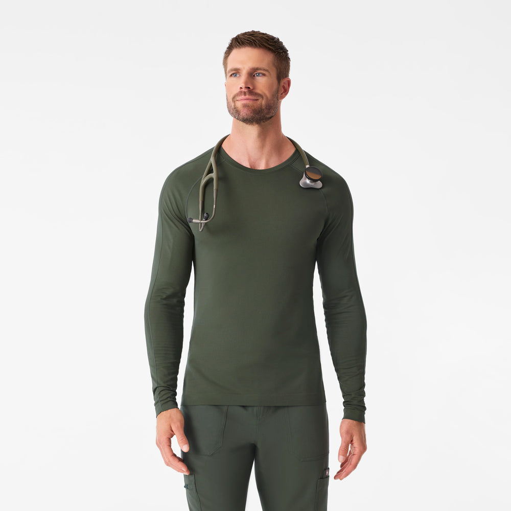 Men's Moss Makato Solid - Long-Sleeve Underscrub
