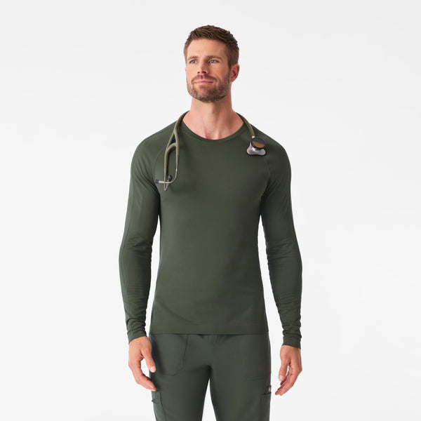 Men's Moss Makato Solid - Long-Sleeve Underscrub
