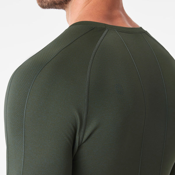 Men's Moss Makato Solid - Long-Sleeve Underscrub