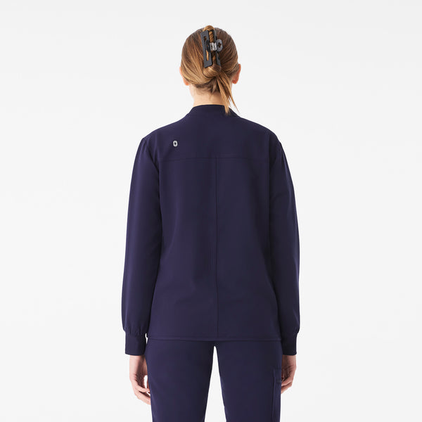 Women's Navy Claire Scrub Jacket