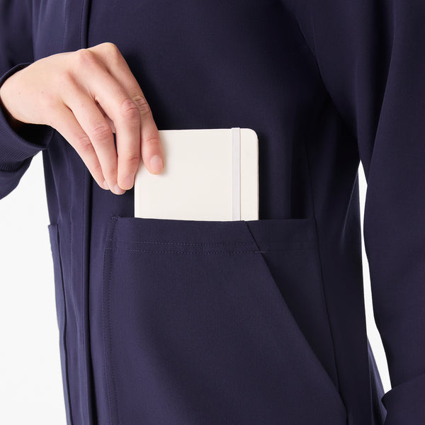 Women's Navy Claire Scrub Jacket