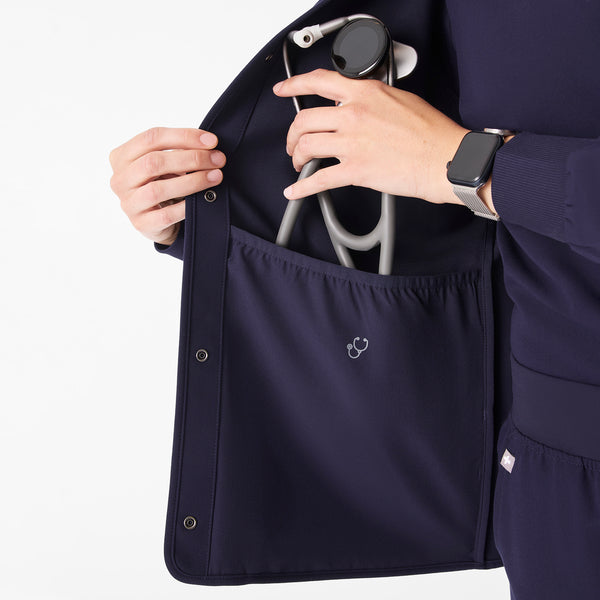 Women's Navy Claire Scrub Jacket