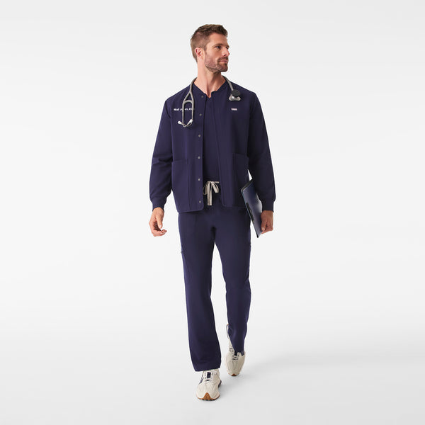 Men's Navy Troy Scub Jacket