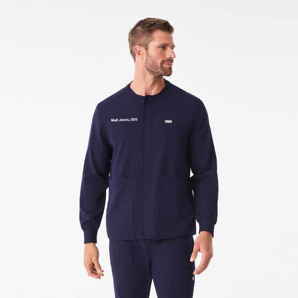 Men's Navy Troy Scub Jacket