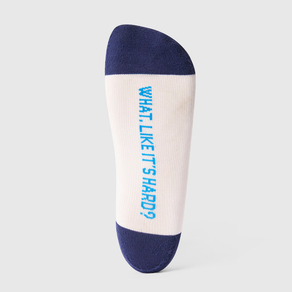 Unisex Off White Noteworthy - Compression Socks