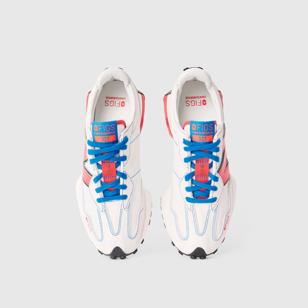 Unisex Optic White FIGS | New Balance 327