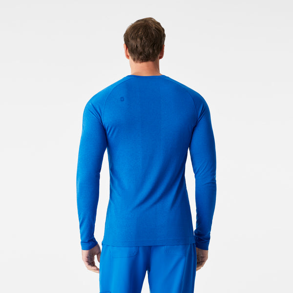 Men's Royal Blue Makato Seamless - Long-Sleeve Underscrub