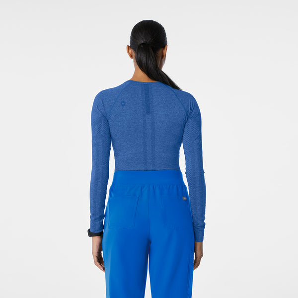 Women's Royal Blue Salta Seamless - Long-Sleeve Underscrub