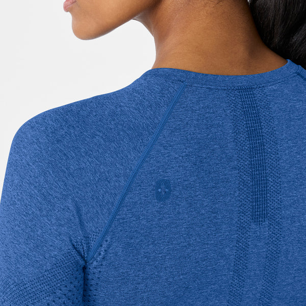 Women's Royal Blue Salta Seamless - Long-Sleeve Underscrub