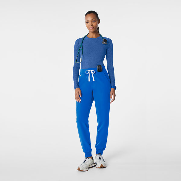 Women's Royal Blue Salta Seamless - Long-Sleeve Underscrub