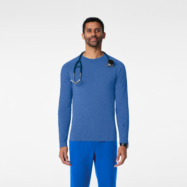 Men's Royal Blue Makato Seamless - Long-Sleeve Underscrub
