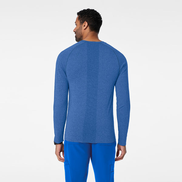 Men's Royal Blue Makato Seamless - Long-Sleeve Underscrub