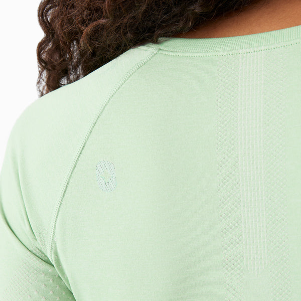 Women's Dark Sagewater Salta Seamless - Long-Sleeve Underscrub