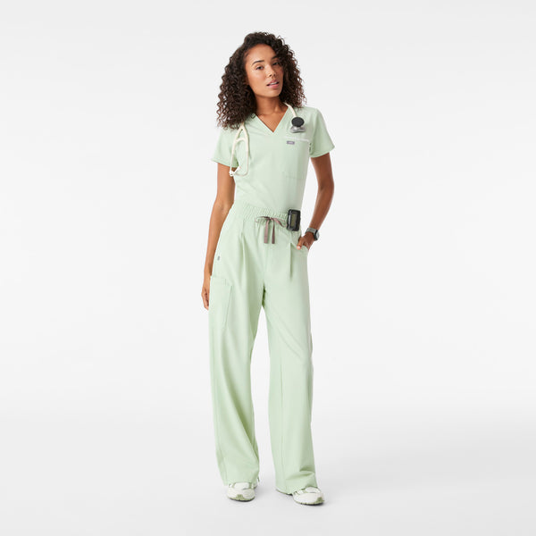Women's Sagewater Shelby Ultra-High-Rise Wide-Leg - Tall Scrub Pant