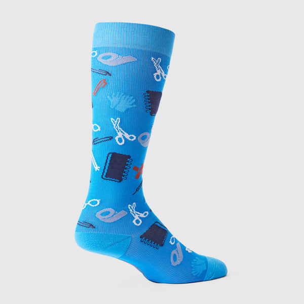 Unisex Blue Horizon Scrub In - Compression Socks