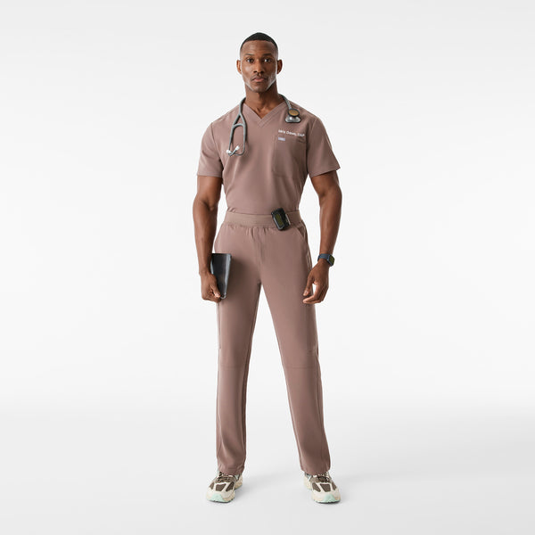 Men's Smokey Taupe Axim - Short Straight-Leg Scrub Pant™