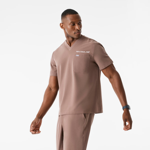 Men's Smokey Taupe Leon - Scrub Top™