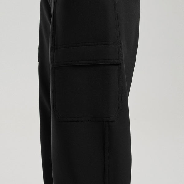 Women's Black Jenner FIBREx Barrel-Leg - Scrub Pant