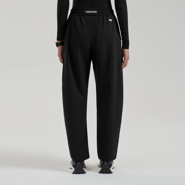 Women's Black Jenner FIBREx Barrel-Leg - Scrub Pant
