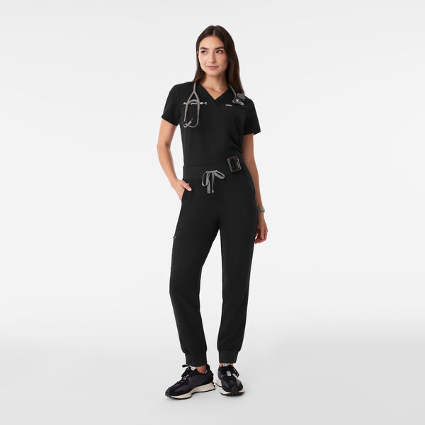 Women's Black Zamora™ High-Rise - Tall Jogger Scrub Pant