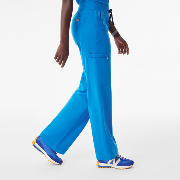 Women's Blue Horizon Isabel High-Rise Wide-Leg - Tall Scrub Pant