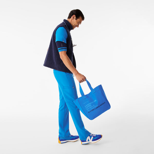 Blue Horizon - A Very Large Needle Mini Canvas Tote