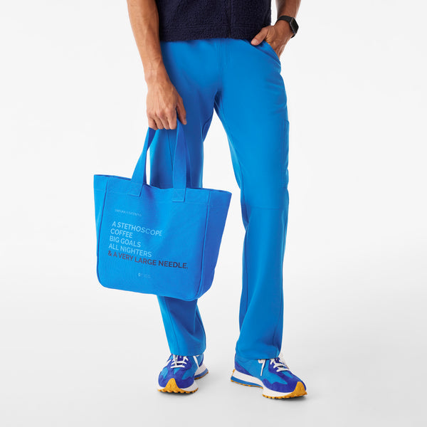 Blue Horizon - A Very Large Needle Mini Canvas Tote