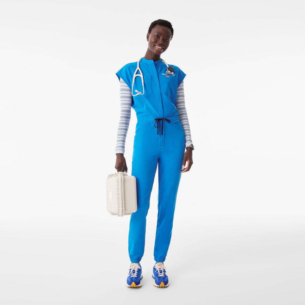 Women's Blue Horizon Rafaela Cargo - Tall ScrubJumpsuit™