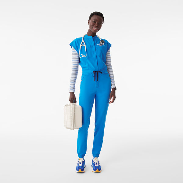 Women's Blue Horizon Rafaela Cargo - Petite ScrubJumpsuit™