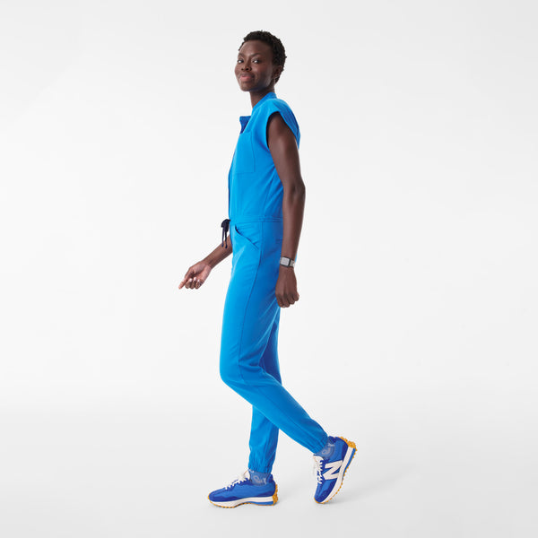 Women's Blue Horizon Rafaela Cargo - Petite ScrubJumpsuit™
