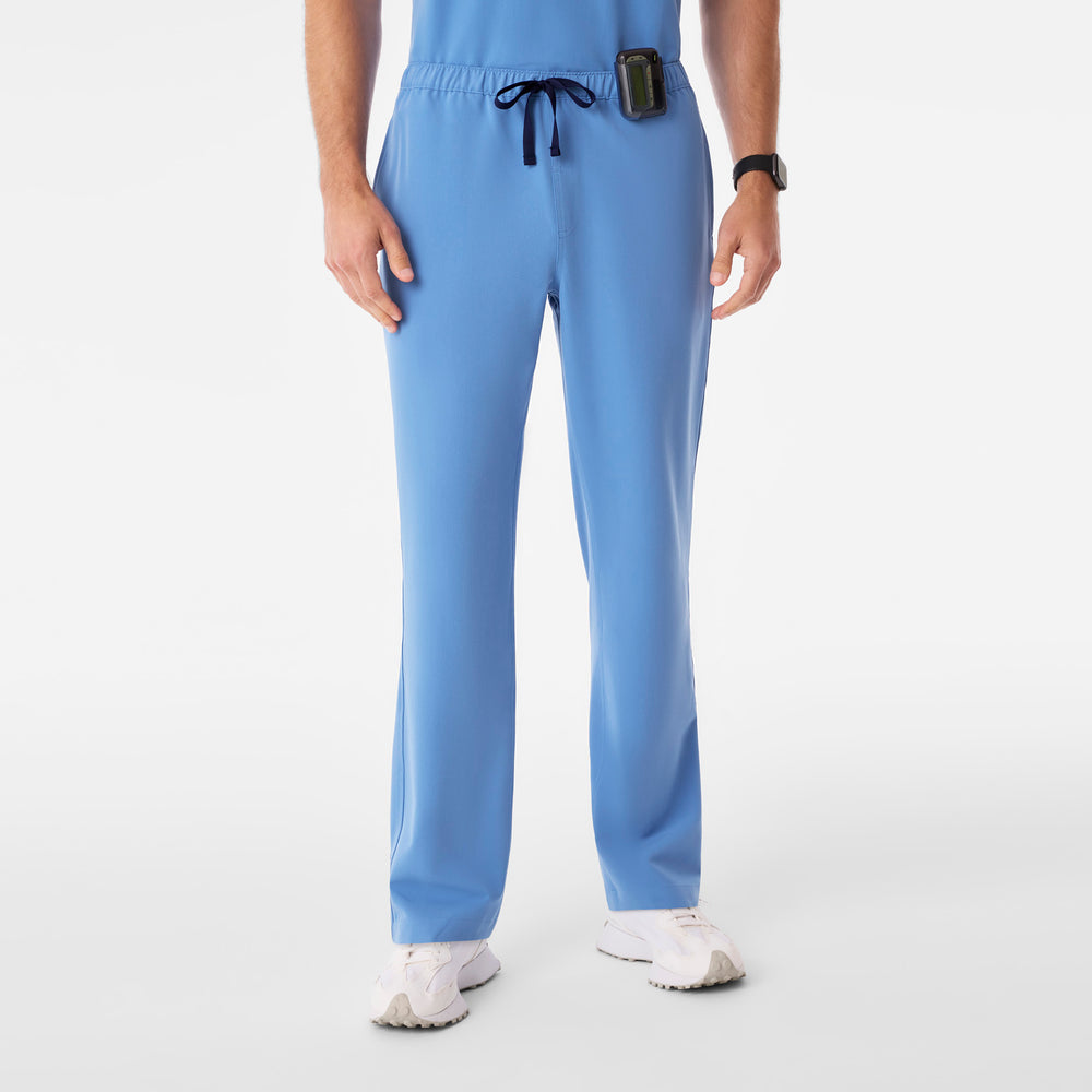 Men's Ceil Blue Pisco Straight-Leg Scrub Pant™ (3XL - 6XL)