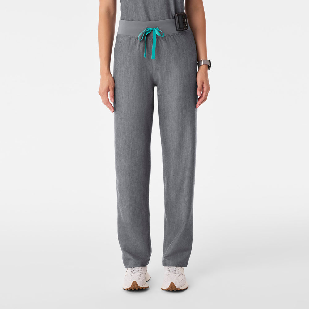 Women's Graphite Livingston  High-Rise - Petite Straight-Leg Scrub Pant™