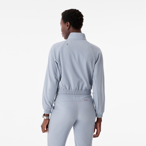 Women's Harbor Grey Sydney Cropped - Scrub Jacket