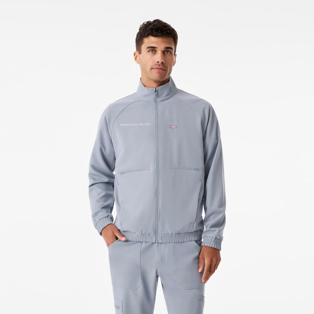 Men's Harbor Grey Cobaki - Scrub Jacket