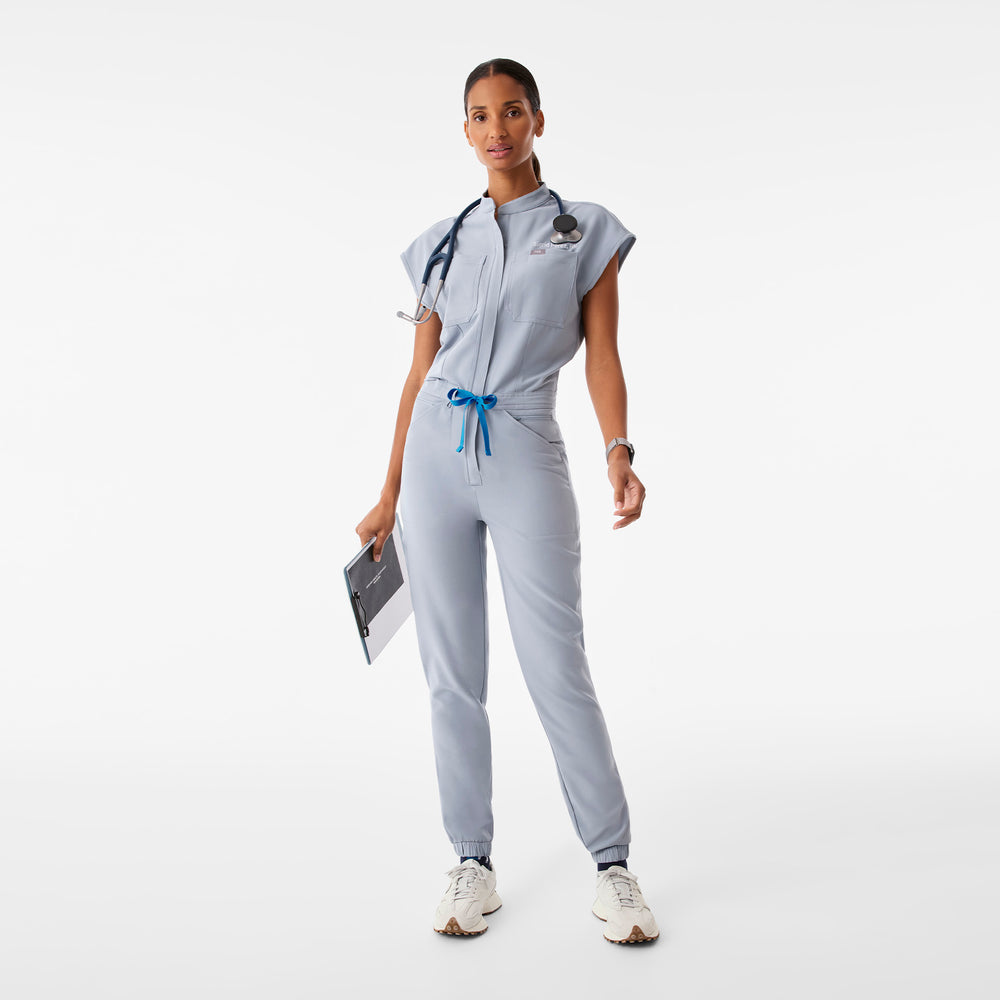 Women's Harbor Grey Rafaela Cargo - Petite ScrubJumpsuit™