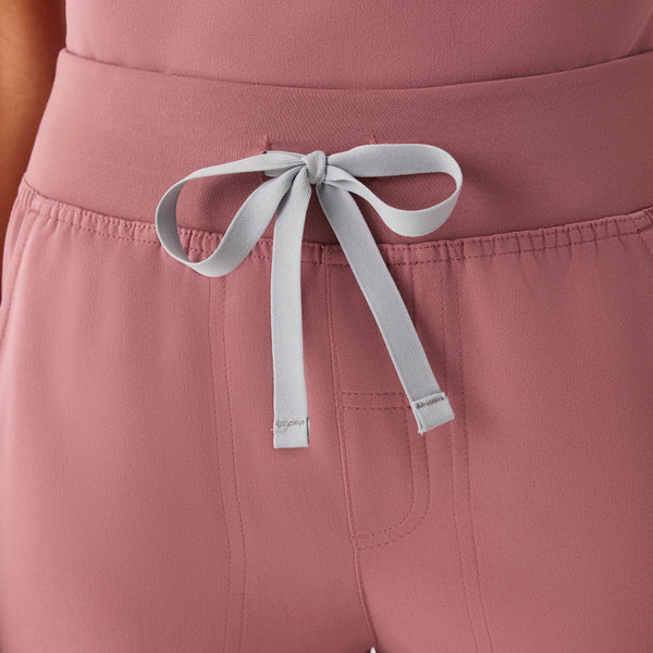 Women's Mauve Isabel High-Rise Wide-Leg - Scrub Pant