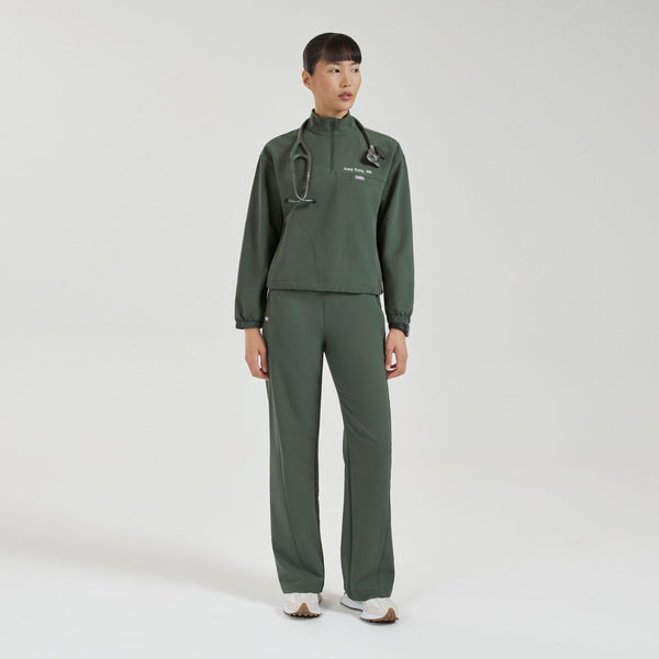Women's Moss Blakely FIBREx ¼ Zip Scrub Top