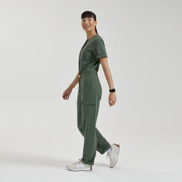 Women's Moss Castella FIBREx Barrel-Leg - Tall ScrubJumpsuit™
