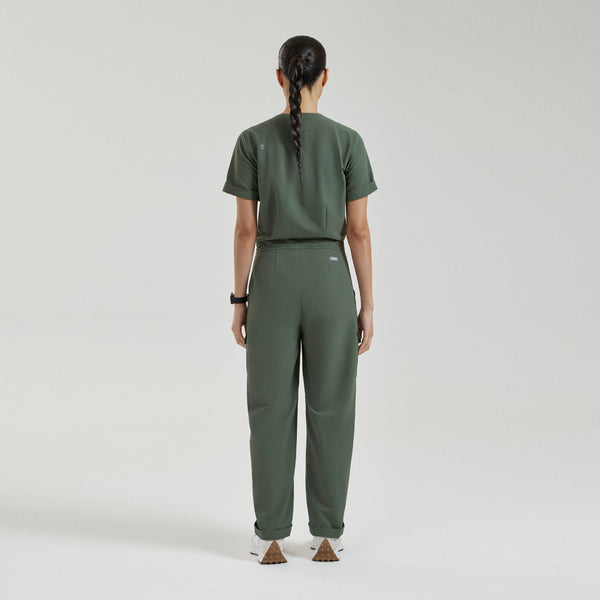 Women's Moss Castella FIBREx Barrel-Leg - Tall ScrubJumpsuit™