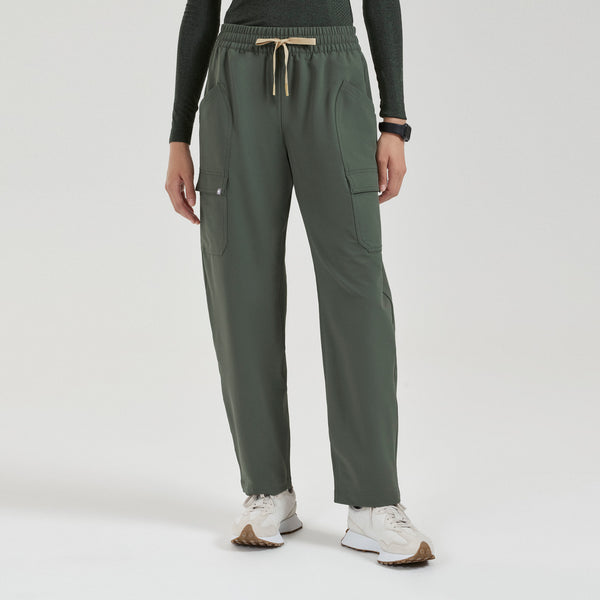 Women's Moss Jenner FIBREx Barrel-Leg - Petite Scrub Pant