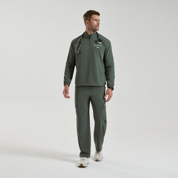 Men's Moss Thompson FIBREx ¼ Zip Scrub Top