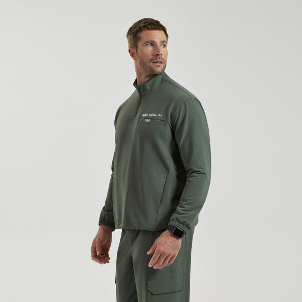 Men's Moss Thompson FIBREx ¼ Zip Scrub Top