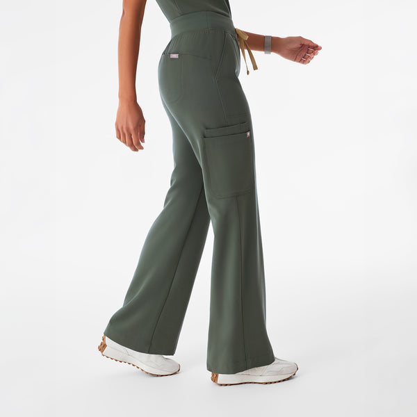 Women's Moss Isabel High-Rise Wide-Leg - Tall Scrub Pant