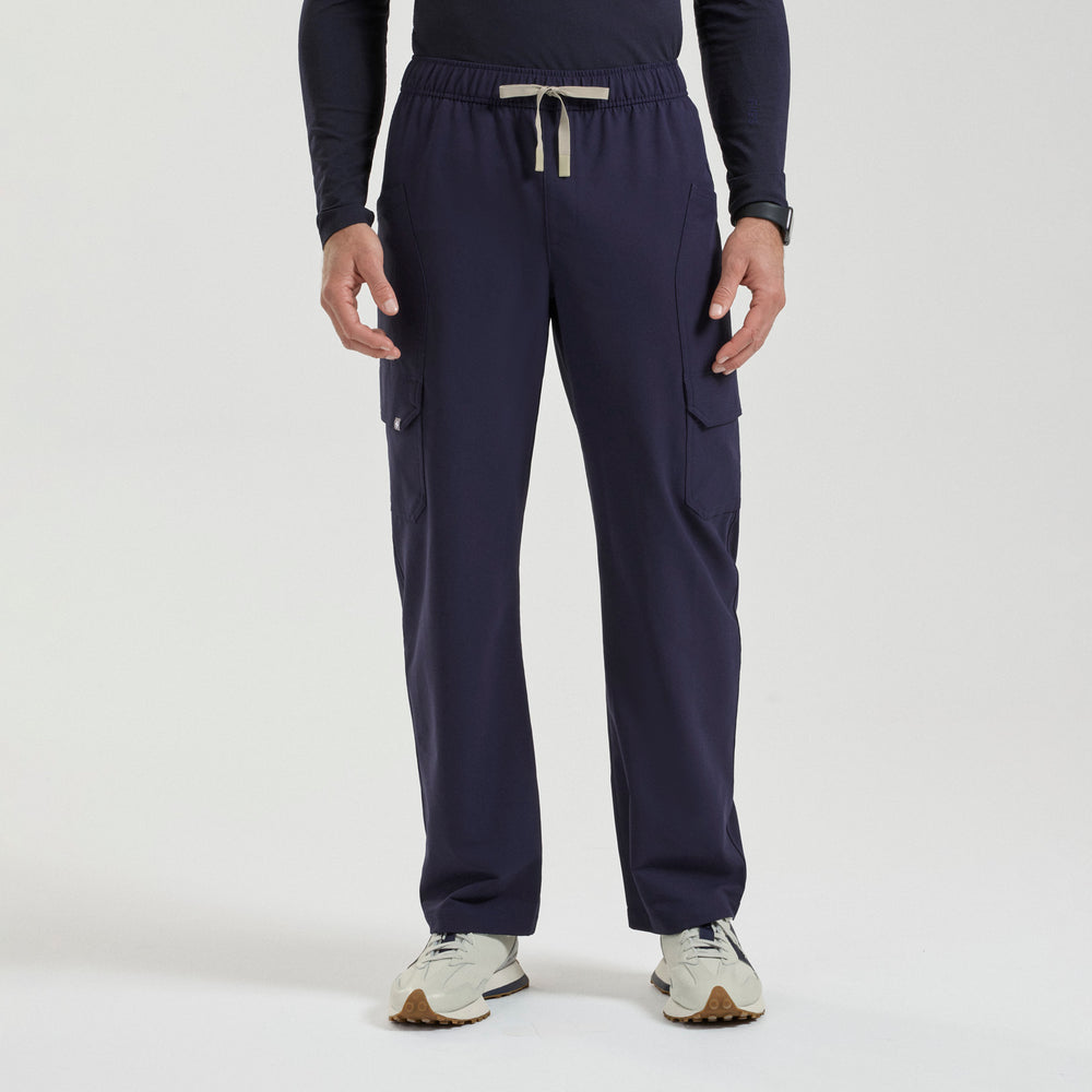 Men's Navy Colfax FIBREx Barrel-Leg - Scrub Pant