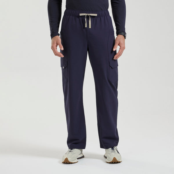 Men's Navy Colfax FIBREx Barrel-Leg - Scrub Pant
