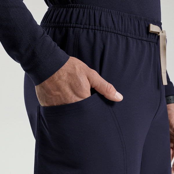 Men's Navy Colfax FIBREx Barrel-Leg - Scrub Pant