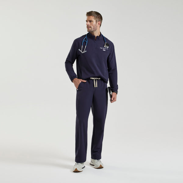 Men's Navy Everett FIBREx Straight-Leg - Scrub Pant