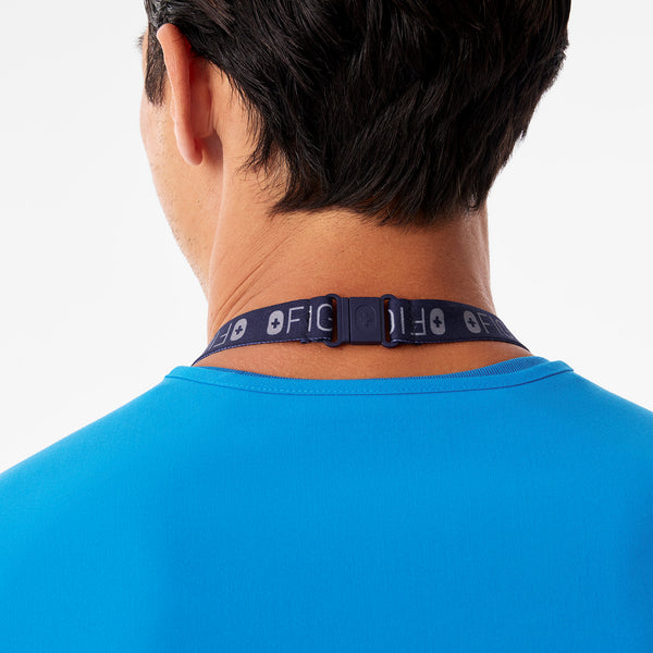 Navy Printed FIGS Lanyard